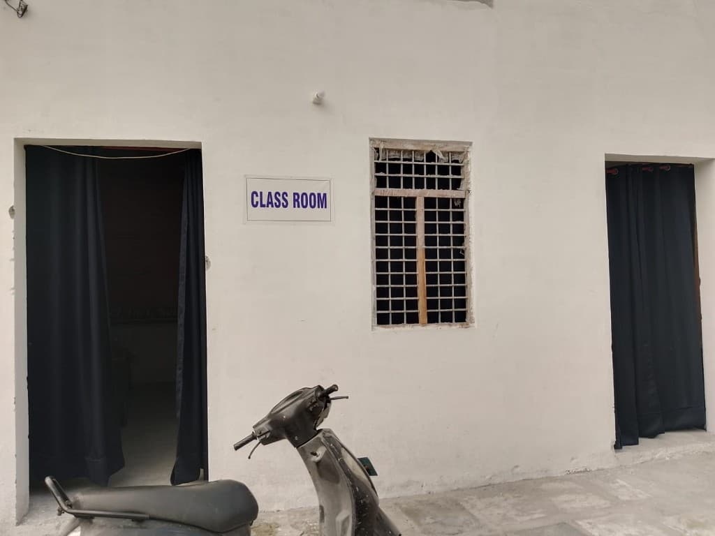 Classroom entrance at the training school